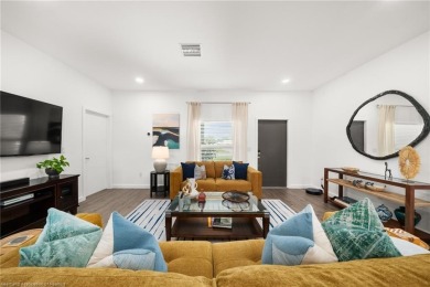 DEAL!!!! FURNISHED! This move-in ready, 2023 built home is on Sun n Lake Golf and Country Club in Florida - for sale on GolfHomes.com, golf home, golf lot