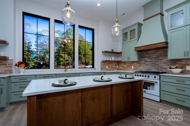 Experience refined living in this stunning new construction on River Oaks Country Club in North Carolina - for sale on GolfHomes.com, golf home, golf lot