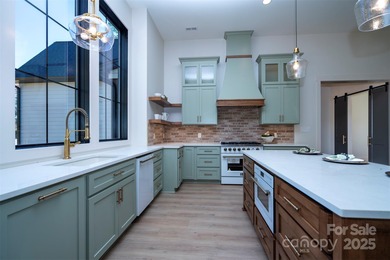 Experience refined living in this stunning new construction on River Oaks Country Club in North Carolina - for sale on GolfHomes.com, golf home, golf lot