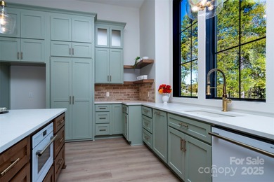 Experience refined living in this stunning new construction on River Oaks Country Club in North Carolina - for sale on GolfHomes.com, golf home, golf lot