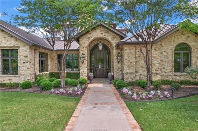 Welcome to this stunning 4-bedroom, 5.5-bathroom retreat nestled on The Traditions Club At Texas A and M in Texas - for sale on GolfHomes.com, golf home, golf lot