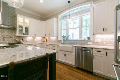 Discover the epitome of luxury living in this custom-built home on Chapel Ridge Golf Club in North Carolina - for sale on GolfHomes.com, golf home, golf lot