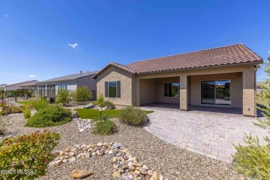 Better than new! Built in 2021! This beautifully upgraded 2,148 on Saddlebrooke Ranch Golf Club in Arizona - for sale on GolfHomes.com, golf home, golf lot
