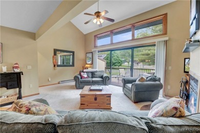 Welcome to this charming three-bedroom, two-and-a-half-bathroom on Holiday Valley Resort in New York - for sale on GolfHomes.com, golf home, golf lot