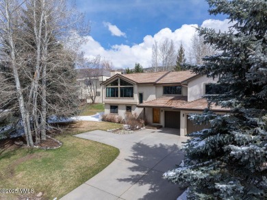 Elegantly nestled on a tranquil cul-de-sac along the 18th on Sonnenalp Golf Club in Colorado - for sale on GolfHomes.com, golf home, golf lot