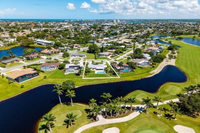 IT IS ALL ABOUT THE LOCATION. This home sits on a lake looking on Island Country Club in Florida - for sale on GolfHomes.com, golf home, golf lot