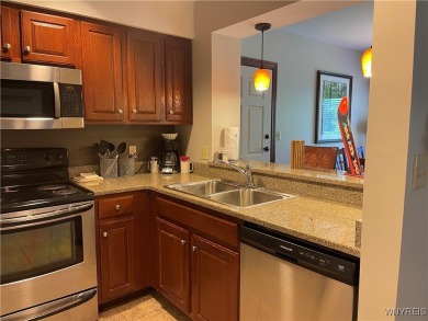 What a great unit overlooking the hills of beautiful Holiday on Holiday Valley Resort in New York - for sale on GolfHomes.com, golf home, golf lot