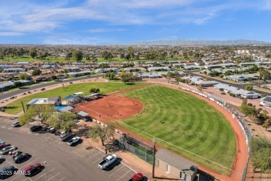 Beautifully remodeled Sun City gem with RARE oversized epoxied 2 on Sun City Riverview Golf Course in Arizona - for sale on GolfHomes.com, golf home, golf lot
