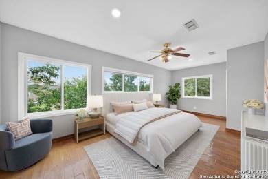 Luxury horse-friendly Hill Country estate with pickleball court on Fair Oaks Ranch Golf and Country Club in Texas - for sale on GolfHomes.com, golf home, golf lot