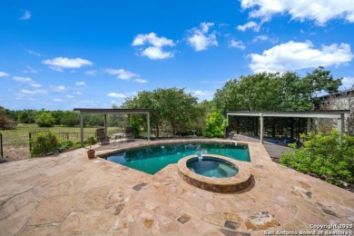 Luxury horse-friendly Hill Country estate with pickleball court on Fair Oaks Ranch Golf and Country Club in Texas - for sale on GolfHomes.com, golf home, golf lot