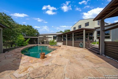 Luxury horse-friendly Hill Country estate with pickleball court on Fair Oaks Ranch Golf and Country Club in Texas - for sale on GolfHomes.com, golf home, golf lot