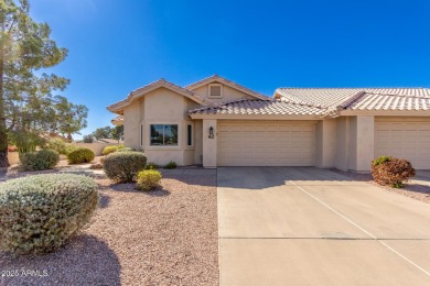 This great furnished  end unit  2 bedroom 1.75 bath condo has a on Fountain of the Sun Country Club in Arizona - for sale on GolfHomes.com, golf home, golf lot