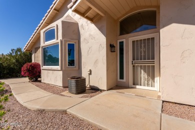 This great furnished  end unit  2 bedroom 1.75 bath condo has a on Fountain of the Sun Country Club in Arizona - for sale on GolfHomes.com, golf home, golf lot