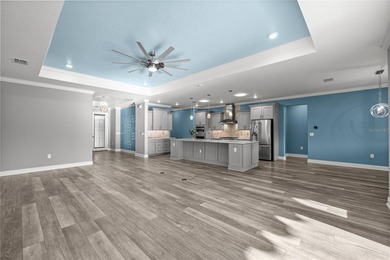 GOLF COURSE VIEW! WHOLE HOUSE GENERATOR! SOLAR TUBES! ENCLOSED on  in Florida - for sale on GolfHomes.com, golf home, golf lot