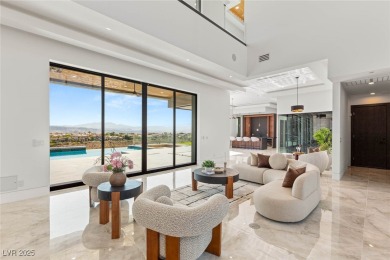 Breathtaking desert modern in guard-gated Seven Hills on Rio Secco Golf Club in Nevada - for sale on GolfHomes.com, golf home, golf lot