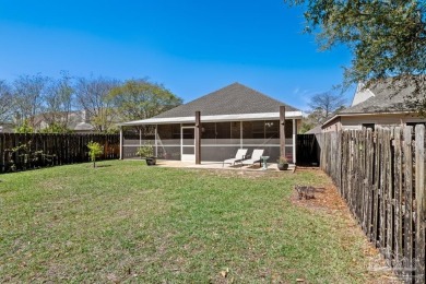 The cutest 3 bedroom 2 bath brick home with a screened in porch on Tiger Point Golf and Country Club in Florida - for sale on GolfHomes.com, golf home, golf lot