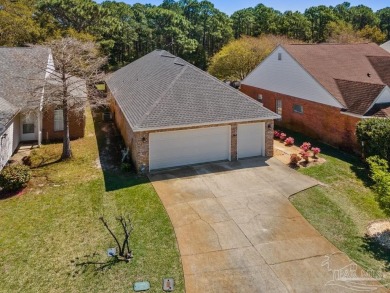 The cutest 3 bedroom 2 bath brick home with a screened in porch on Tiger Point Golf and Country Club in Florida - for sale on GolfHomes.com, golf home, golf lot