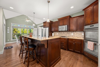 Welcome home to Mill Creek! This stunning ranch is ideally on Mill Creek Golf Club in Illinois - for sale on GolfHomes.com, golf home, golf lot