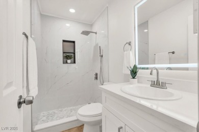 Beautiful single-story home on an extra large lot located right on Desert Rose Golf Course in Nevada - for sale on GolfHomes.com, golf home, golf lot