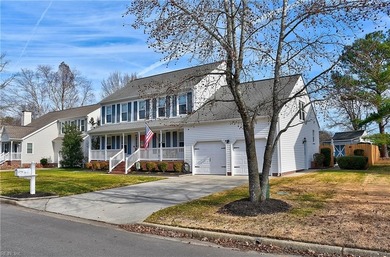 Get ready for summer with this gorgeous four BR home with on Chesapeake Golf Club in Virginia - for sale on GolfHomes.com, golf home, golf lot