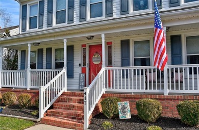 Get ready for summer with this gorgeous four BR home with on Chesapeake Golf Club in Virginia - for sale on GolfHomes.com, golf home, golf lot