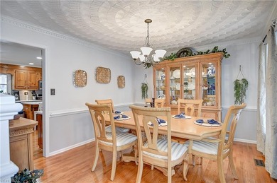 Get ready for summer with this gorgeous four BR home with on Chesapeake Golf Club in Virginia - for sale on GolfHomes.com, golf home, golf lot