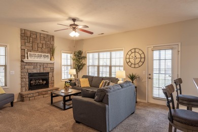 Well-appointed 2-bedroom, 2-bath condo located in desirable on Ledgestone Country Club and Golf Course in Missouri - for sale on GolfHomes.com, golf home, golf lot