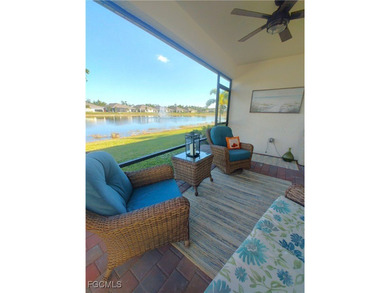 Welcome to your lakeview villa with attached garage & golf cart on Herons Glen Golf and Country Club in Florida - for sale on GolfHomes.com, golf home, golf lot