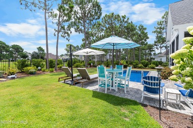 Custom George Crane with expansive golf views and pool. Welcome on Members Club At St. James Plantation in North Carolina - for sale on GolfHomes.com, golf home, golf lot