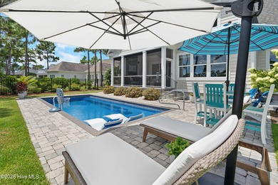 Custom George Crane with expansive golf views and pool. Welcome on Members Club At St. James Plantation in North Carolina - for sale on GolfHomes.com, golf home, golf lot