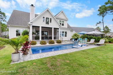 Custom George Crane with expansive golf views and pool. Welcome on Members Club At St. James Plantation in North Carolina - for sale on GolfHomes.com, golf home, golf lot