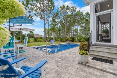 Custom George Crane with expansive golf views and pool. Welcome on Members Club At St. James Plantation in North Carolina - for sale on GolfHomes.com, golf home, golf lot