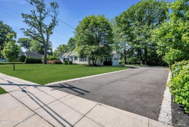 Luxury meets tranquility in this captivating waterfront property on Deal Golf and Country Club in New Jersey - for sale on GolfHomes.com, golf home, golf lot