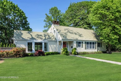 Luxury meets tranquility in this captivating waterfront property on Deal Golf and Country Club in New Jersey - for sale on GolfHomes.com, golf home, golf lot