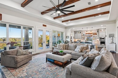 Discover luxury living in this nearly new 2023 Modern on Pecan Plantation Country Club in Texas - for sale on GolfHomes.com, golf home, golf lot