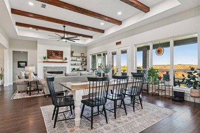 Discover luxury living in this nearly new 2023 Modern on Pecan Plantation Country Club in Texas - for sale on GolfHomes.com, golf home, golf lot