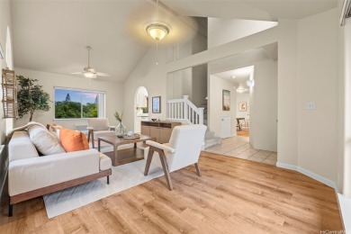 FORE! This large and bright 4-bed, 2.5 bath home situated right on Waikele Golf Club in Hawaii - for sale on GolfHomes.com, golf home, golf lot