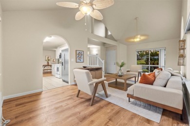 FORE! This large and bright 4-bed, 2.5 bath home situated right on Waikele Golf Club in Hawaii - for sale on GolfHomes.com, golf home, golf lot
