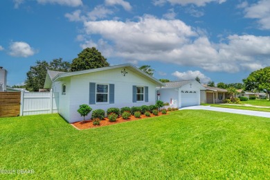 THIS HOUSE DID NOT FLOOD! This 3 bedroom, 2 bath, concrete block on Daytona Beach Golf Club in Florida - for sale on GolfHomes.com, golf home, golf lot