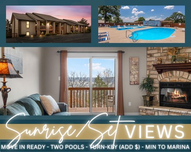 Sunrise. Sunset. Seasonal Lake Views. Low-Maintenance Living on Kimberling City Golf Club in Missouri - for sale on GolfHomes.com, golf home, golf lot