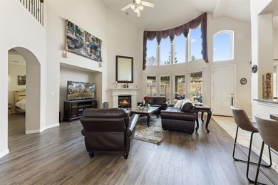 Discover elevated living in this stunning 5-bedroom home in on Lantana Golf Club in Texas - for sale on GolfHomes.com, golf home, golf lot