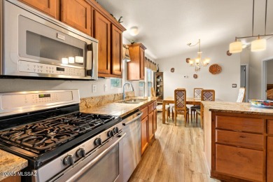Beautiful newer 2012 Cavco, fully furnished, great mountain on Tucson Estates Golf Course in Arizona - for sale on GolfHomes.com, golf home, golf lot