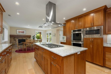Discover peaceful, turnkey living in this fabulous geothermal on Warm Springs Golf Club in Idaho - for sale on GolfHomes.com, golf home, golf lot