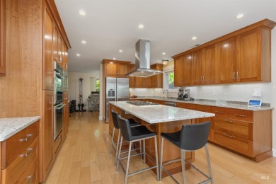 Discover peaceful, turnkey living in this fabulous geothermal on Warm Springs Golf Club in Idaho - for sale on GolfHomes.com, golf home, golf lot