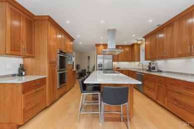 Discover peaceful, turnkey living in this fabulous geothermal on Warm Springs Golf Club in Idaho - for sale on GolfHomes.com, golf home, golf lot