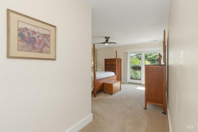 Discover peaceful, turnkey living in this fabulous geothermal on Warm Springs Golf Club in Idaho - for sale on GolfHomes.com, golf home, golf lot