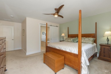 Discover peaceful, turnkey living in this fabulous geothermal on Warm Springs Golf Club in Idaho - for sale on GolfHomes.com, golf home, golf lot
