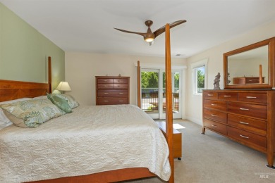 Discover peaceful, turnkey living in this fabulous geothermal on Warm Springs Golf Club in Idaho - for sale on GolfHomes.com, golf home, golf lot