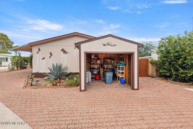 Beautiful newer 2012 Cavco, fully furnished, great mountain on Tucson Estates Golf Course in Arizona - for sale on GolfHomes.com, golf home, golf lot