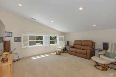 Discover peaceful, turnkey living in this fabulous geothermal on Warm Springs Golf Club in Idaho - for sale on GolfHomes.com, golf home, golf lot